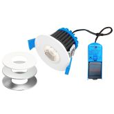 8W Fire-Rated Tri-Colour LED Spotlight 