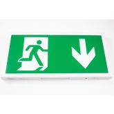 LED Emergency Exit Sign - Mounted (Maintained/Non-Maintained)