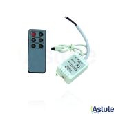 In line Dimmer unit for LED Strip w/ hand held r/c (12vDC - 72w / 24vDC - 144w)
