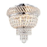 Crystal LED Chandelier w/ K9 Clear Crystal Glass - CHR104