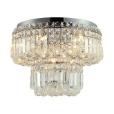 Crystal LED Chandelier w/ K9 Clear Crystal Glass - CHR102