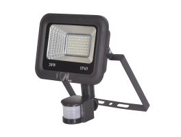 20W LED Floodlight with PIR sensor (>145 LM/watt)
