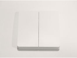 Universal 2 Gang Push Dimmer Kinetic Switch w/ 2 x Dimming Module (RF)