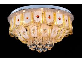 Crystal LED Chandelier w/ Built-in RGB & Bluetooth Speaker - CHR027
