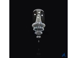 Pendant Diamond Drop Crystal Chandelier (Bulbs Included)