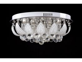 Crystal LED Chandelier w/ Built-in RGB & Bluetooth Speaker - CHR029