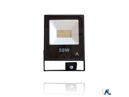 50W LED Floodlight with PIR sensor (>140 LM/watt)
