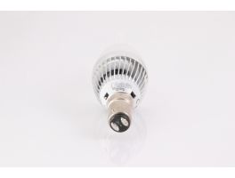 Dimmable 4W B15 LED Frosted Candle Bulb (6000k - Cool White)