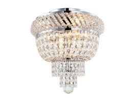 Crystal LED Chandelier w/ K9 Clear Crystal Glass - CHR104