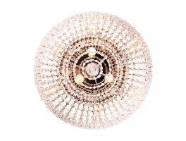 Crystal LED Chandelier w/ K9 Clear Crystal Glass - CHR105