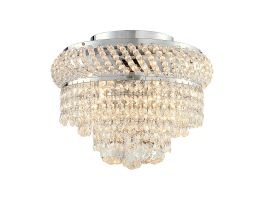 Crystal LED Chandelier w/ K9 Clear Crystal Glass - CHR106A