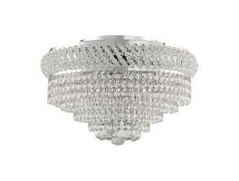 Crystal LED Chandelier w/ K9 Clear Crystal Glass - CHR106B