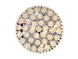 Crystal LED Chandelier w/ K9 Clear Crystal Glass - CHR103B