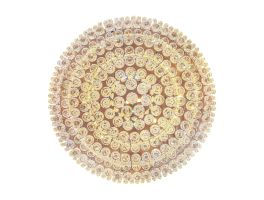 Crystal LED Chandelier w/ Built-in RGB  - CHR115A