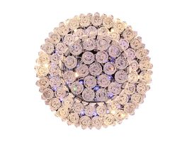 Crystal LED Chandelier w/ K9 Clear Crystal Glass - CHR102