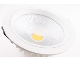 Dimmable/Non-Dimmable 30W LED COB Downlight (3000k - Warm White)