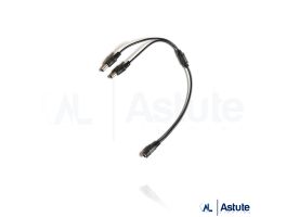 DC Power Splitter Cable Female (1 to 2 / 5.5 x 2.1mm)