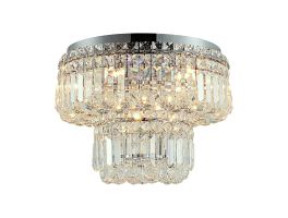 Crystal LED Chandelier w/ K9 Clear Crystal Glass - CHR102